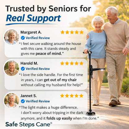 Walk Confidently — Day and Night, Indoors and Out